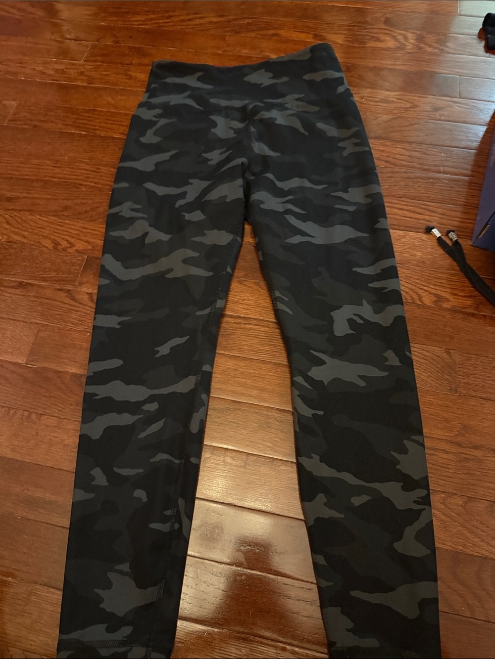 Zobha Black & Charcoal Camo Leggings